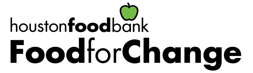 Houston Food Bank food for change logo