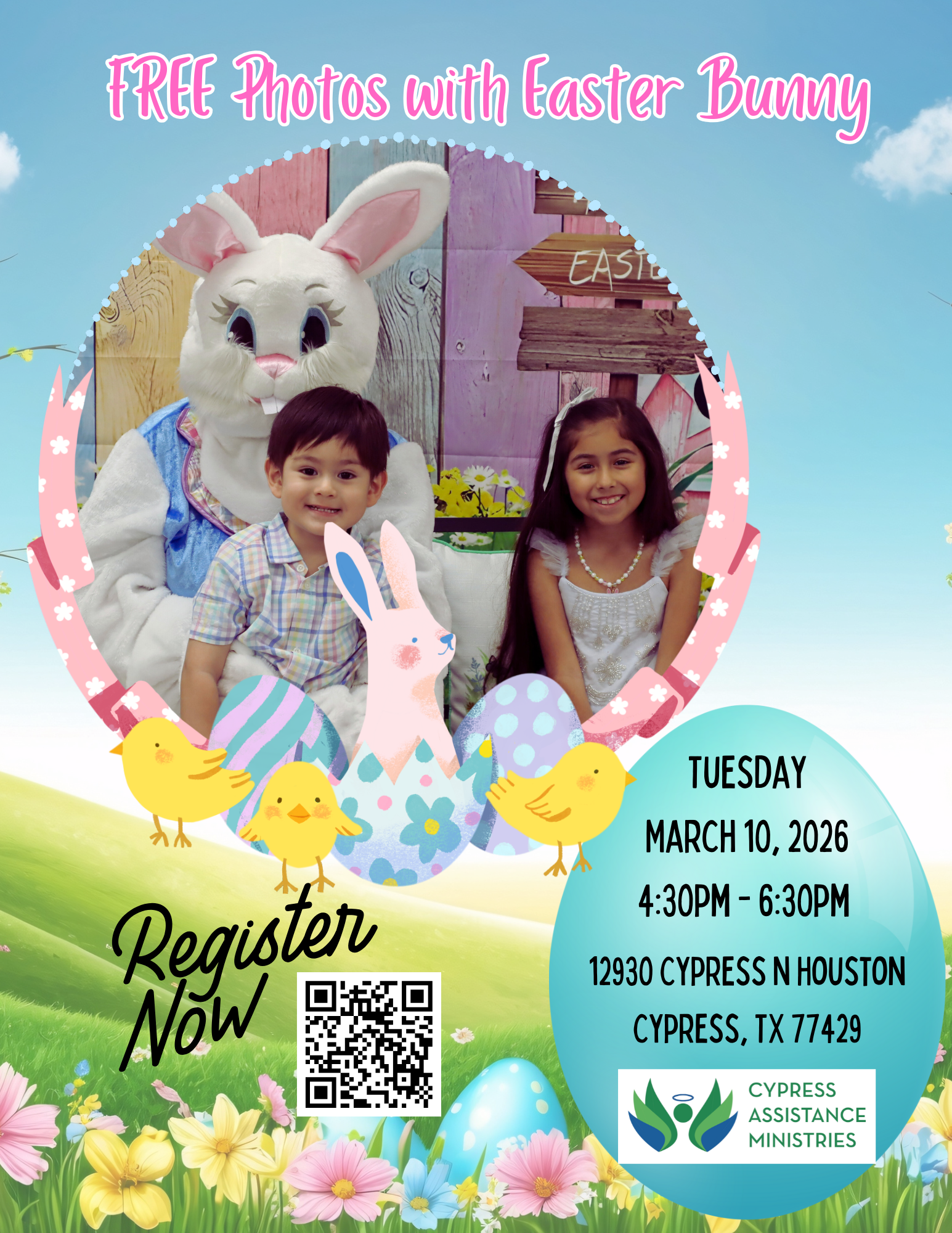 Free Photos with Easter Bunny 2026
